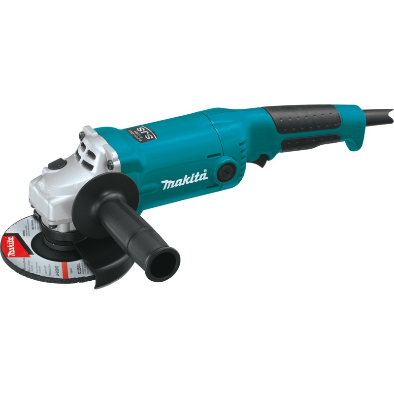 MAKITA 5" SJS Angle Grinder, w/ AC/DC Switch