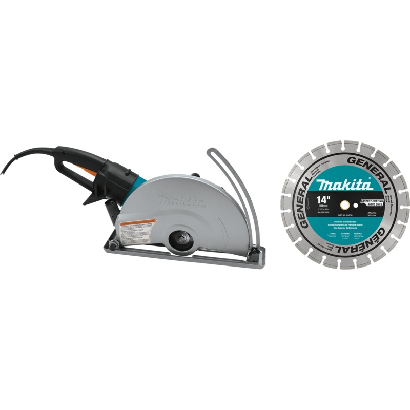 MAKITA 14" SJS Electric Angle Cutter w/ 14" Diamond Blade