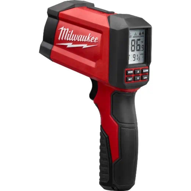 MILWAUKEE 30:1 Infrared/Contact Temp-Gun