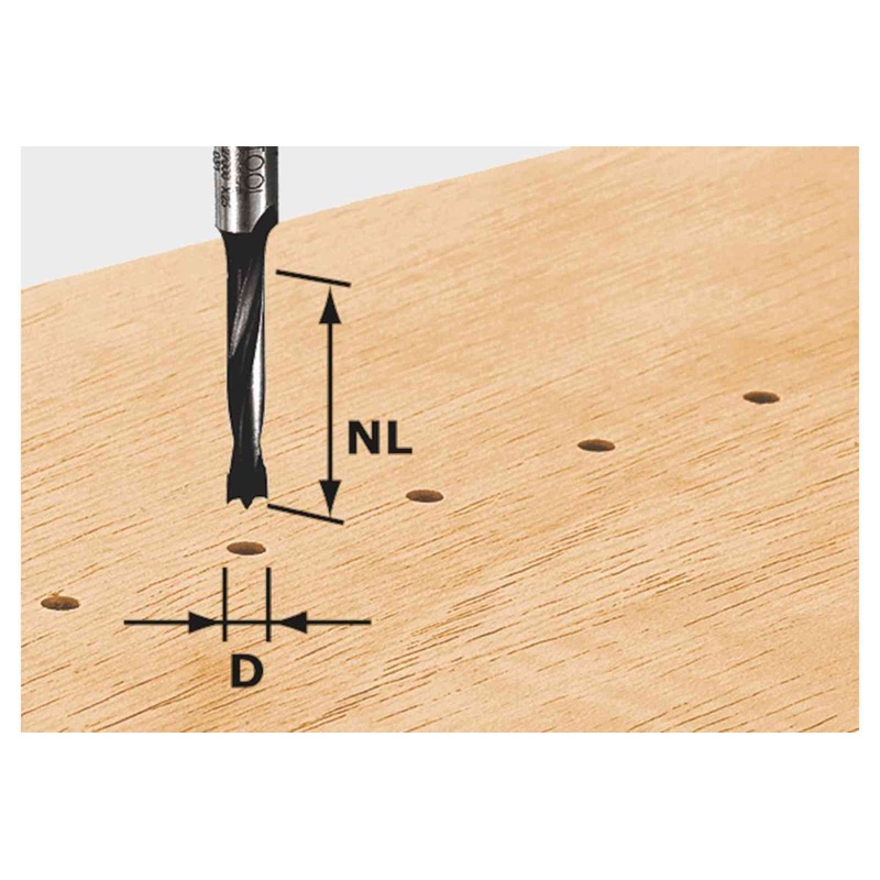 FESTOOL Dowel Drill Bit HW S8 D8/30 Z
