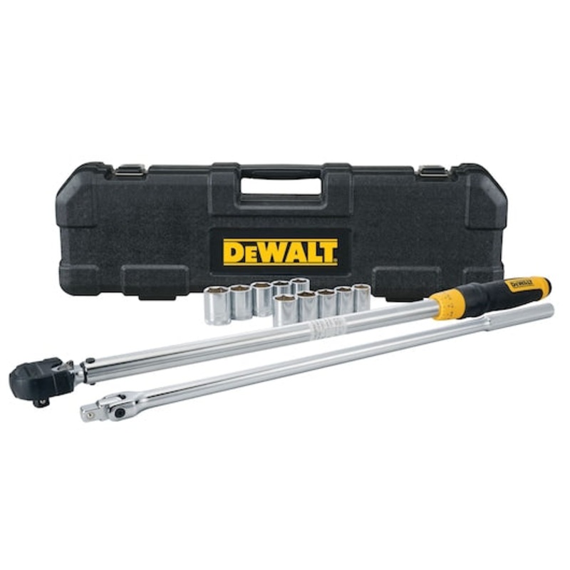DEWALT 12Dr 12Pc Torque Wrench Tool Set