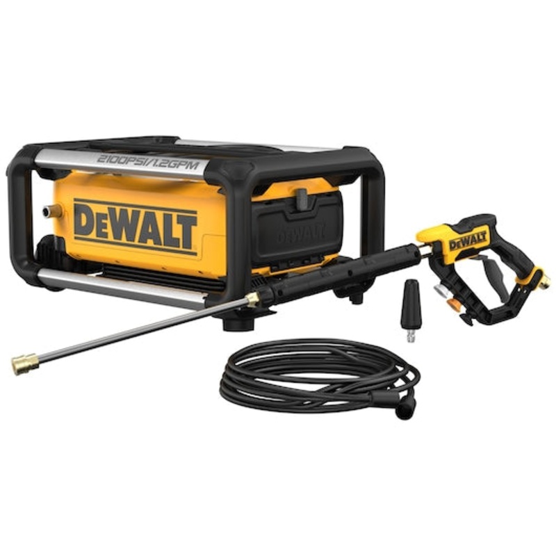 DEWALT 2,100 MAX psi* 1.2 gpm** 13 Amp Electric Jobsite Cold Water Pressure Washer