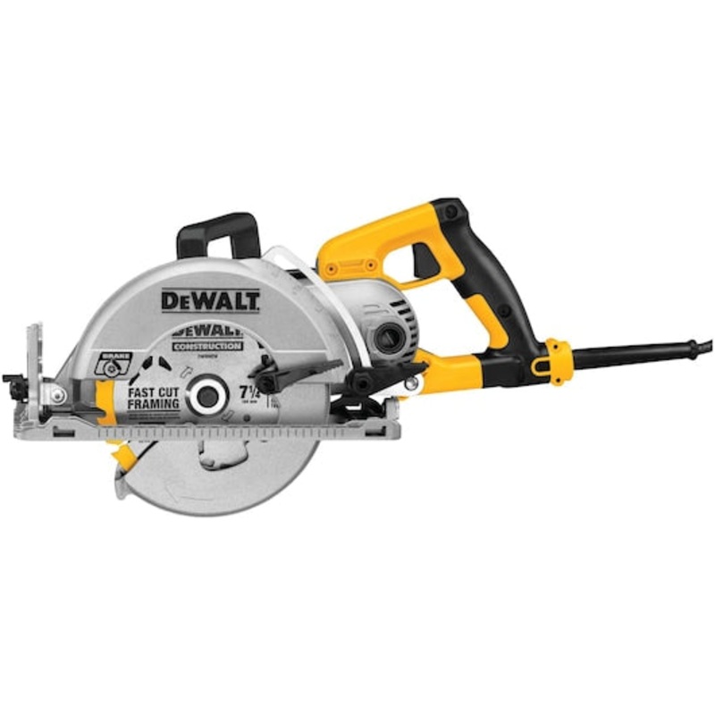 DEWALT 7-1/4 in. Worm Drive Circular Saw with Electric Brake