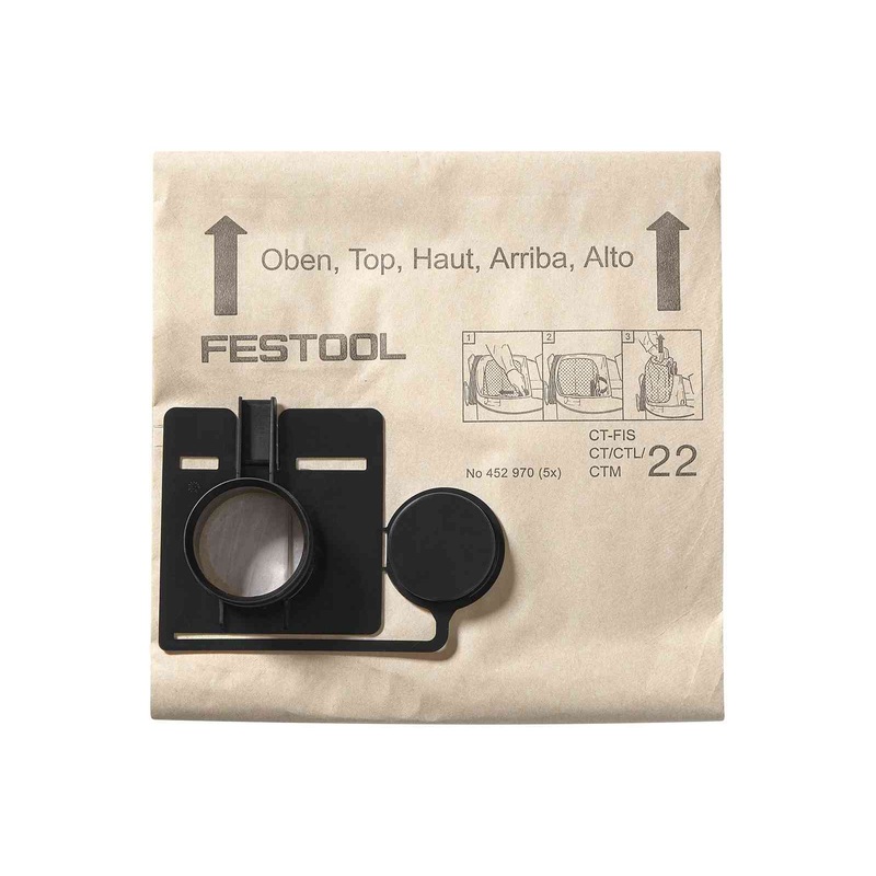 FESTOOL Filter Bag FIS-CT 33/20 (20 PACK)