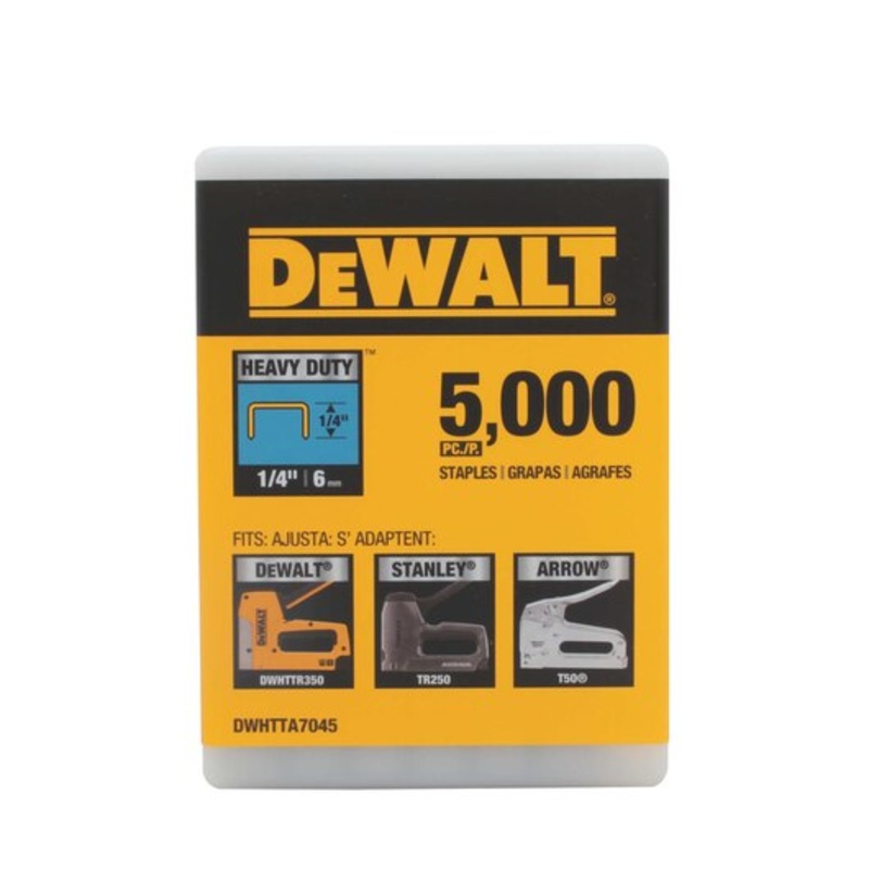 DEWALT 1/4" Heavy Duty Staples