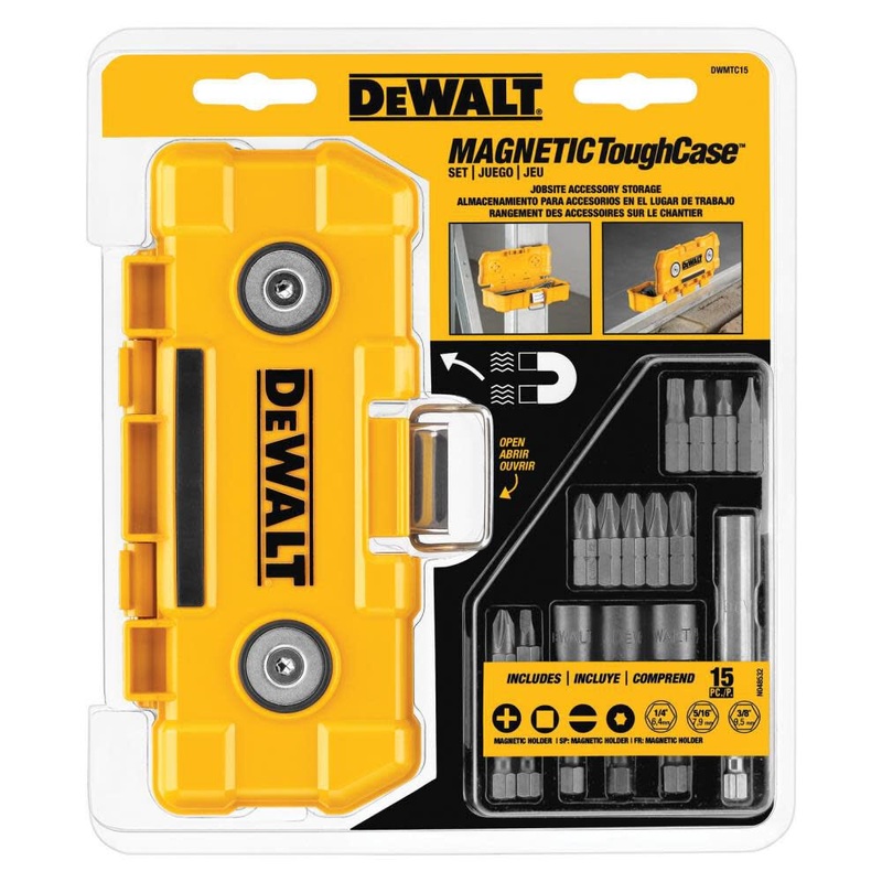 DEWALT 15 Pc. Magnetic ToughCase