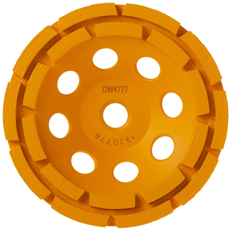 DEWALT Concrete Grinding Wheel, Double Row, Diamond Cup, 5-Inch