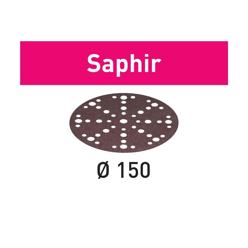 FESTOOL Abrasive Sheet Saphir STF D150/48 (25 PACK)