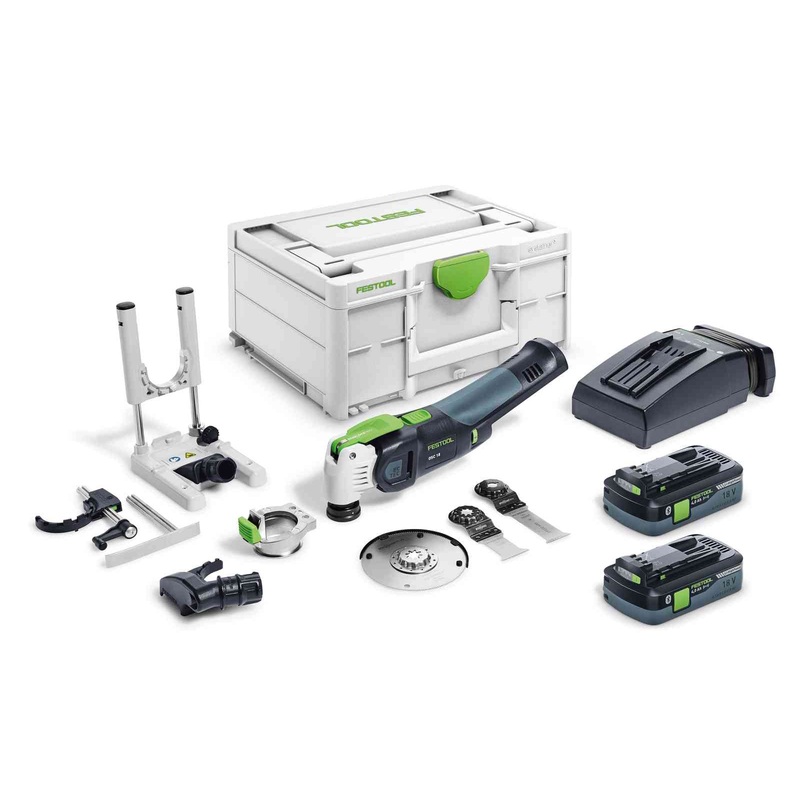 FESTOOL Cordless Oscillator VECTURO OSC 18 HPC 4,0 EI-Set