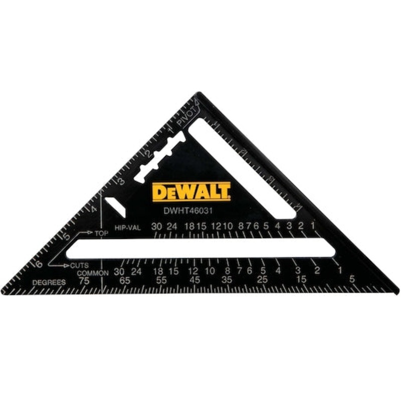 DEWALT 18cm / 7" Premium Rafter Square