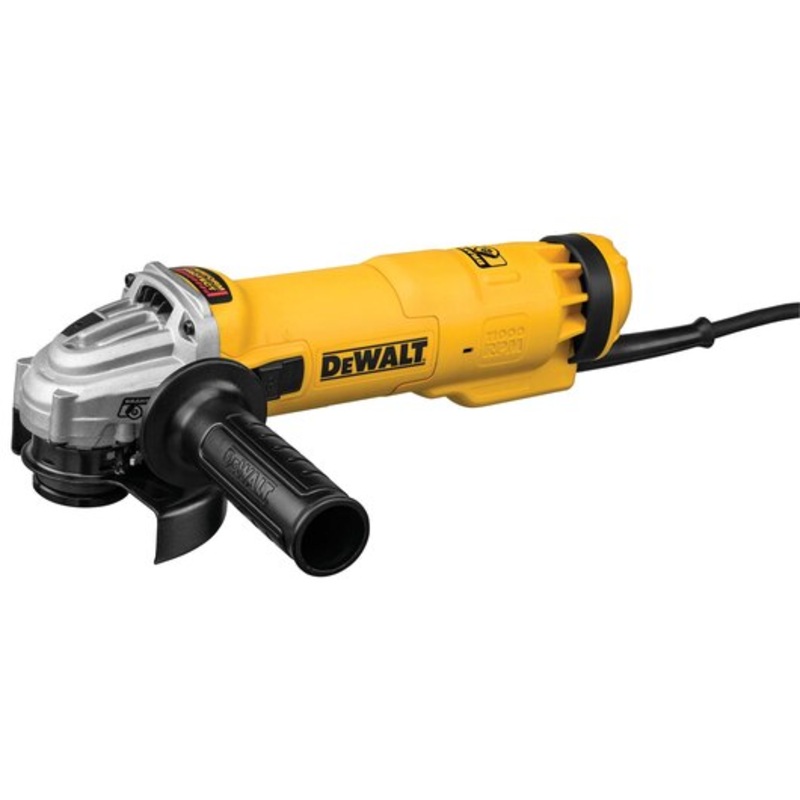 DEWALT 4.5 in. Small Angle Paddle Switch Grinder with Brake