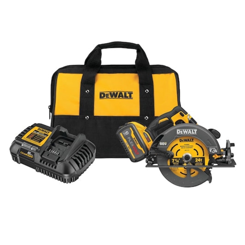 DEWALT 60V MAX* Brushless Cordless 7-1/4 in. Circular Saw with Electronic Brake Kit