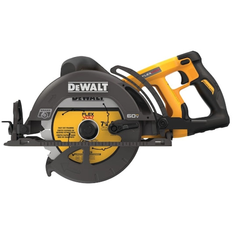 DEWALT FLEXVOLT 60V MAX* 7-1/4 in. Cordless Worm Drive Style Saw (Tool Only)