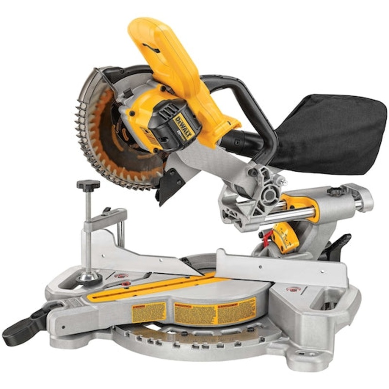 DEWALT 20V MAX* 7-1/4-Inch Miter Saw, Tool Only, Cordless