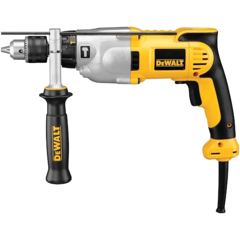 DEWALT Hammer Drill, 1/2-Inch, 10-Amp, Pistol Grip