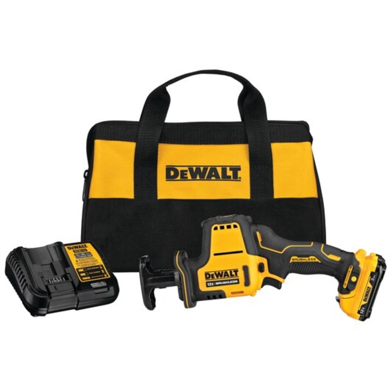DEWALT XTREME 12V MAX* Brushless Cordless One-Handed Reciprocating Saw Kit