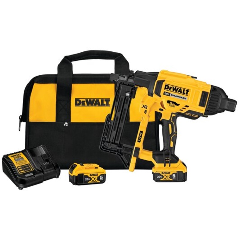 DEWALT 20V MAX* XR 9 GA Cordless Fencing Stapler Kit