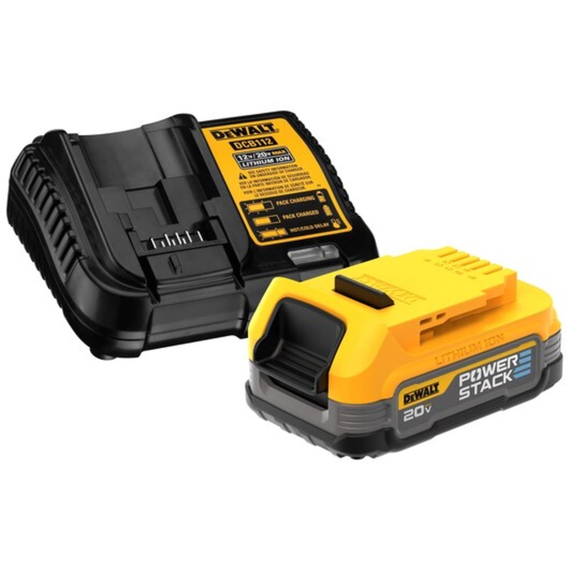 DEWALT 20V MAX* XR POWERSTACK Compact Battery Kit