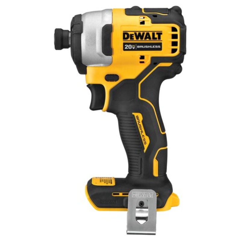 DEWALT ATOMIC 20V MAX* Brushless Cordless 1/4 in. Compact Impact Driver (Tool Only)