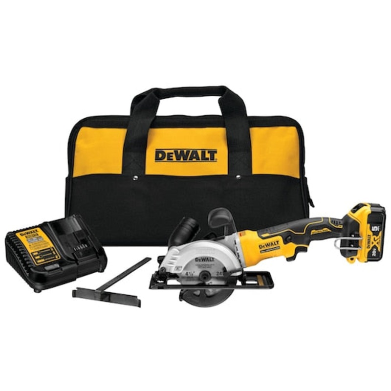 DEWALT ATOMIC 20V MAX* Brushless Cordless 4-1/2 in. Circular Saw Kit