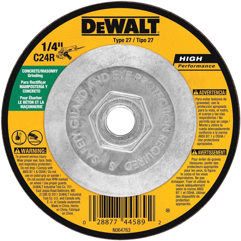 DEWALT Masonry Cutting (4-1/2" x 1/8" x 5/8"-11)