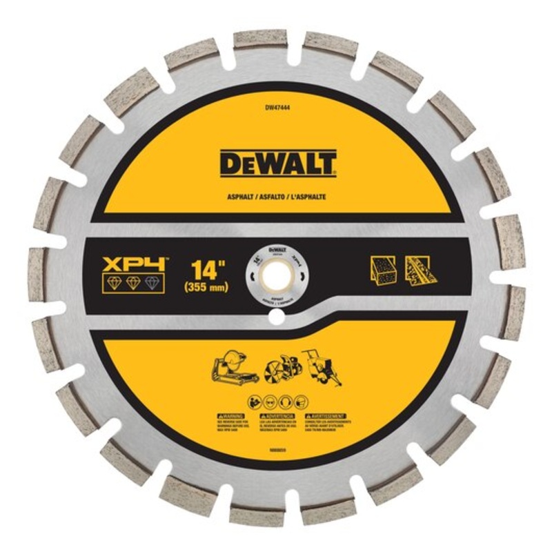 DEWALT XP4 Asphalt Segmented Diamond Blades