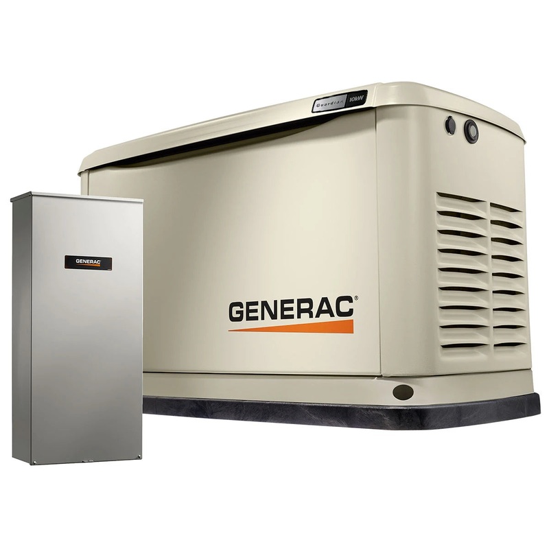 GENERAC GUARDIAN 10KW Home Back Up Generator w/ Free Mobile Link 7172