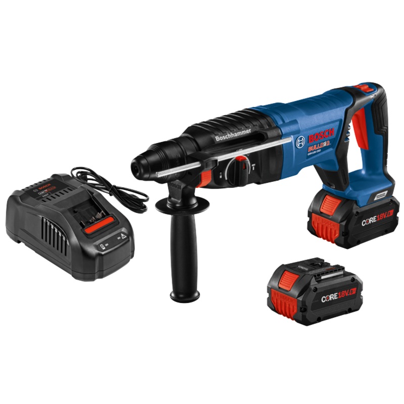 BOSCH 18V EC SDS-PLUS BULLDOG 1" Rotary Hammer Kit