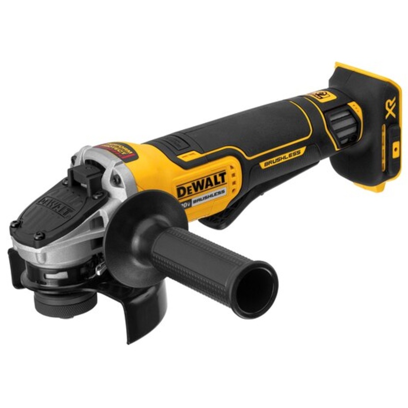 DEWALT 20V MAX* XR 4.5 in. Paddle Switch Small Angle Grinder with Kickback Brake (Tool Only)