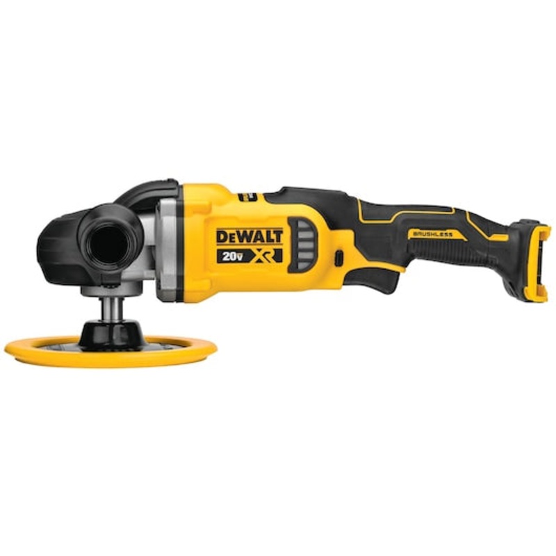 DEWALT 20V Max* Xr Cordless Polisher, Rotary, Variable Speed, 7-Inch, 180 Mm, Tool Only