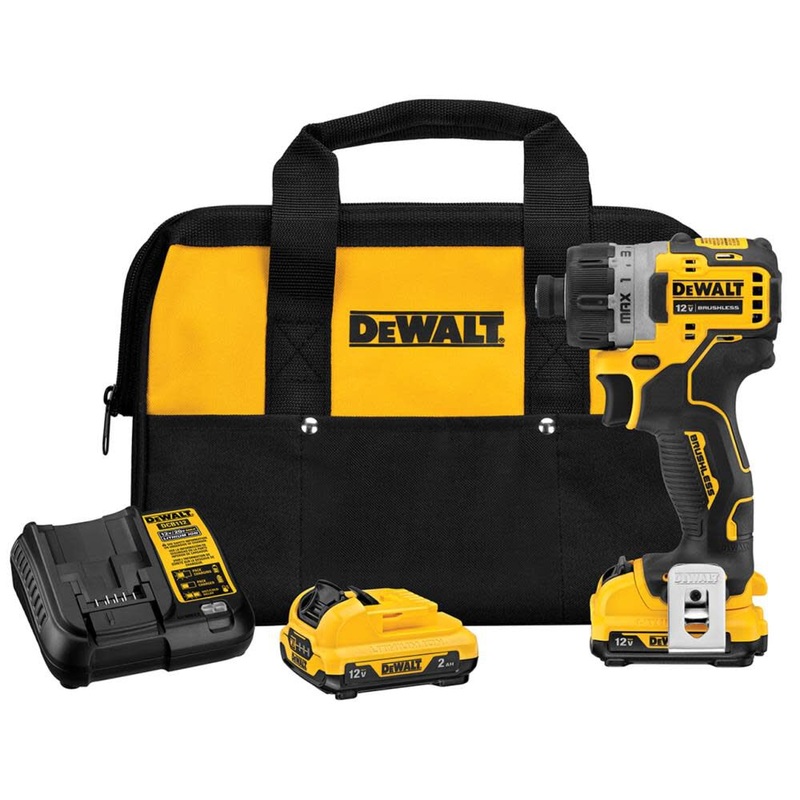 DEWALT XTREME 12V MAX* Brushless 1/4 in. Cordless Screwdriver Kit