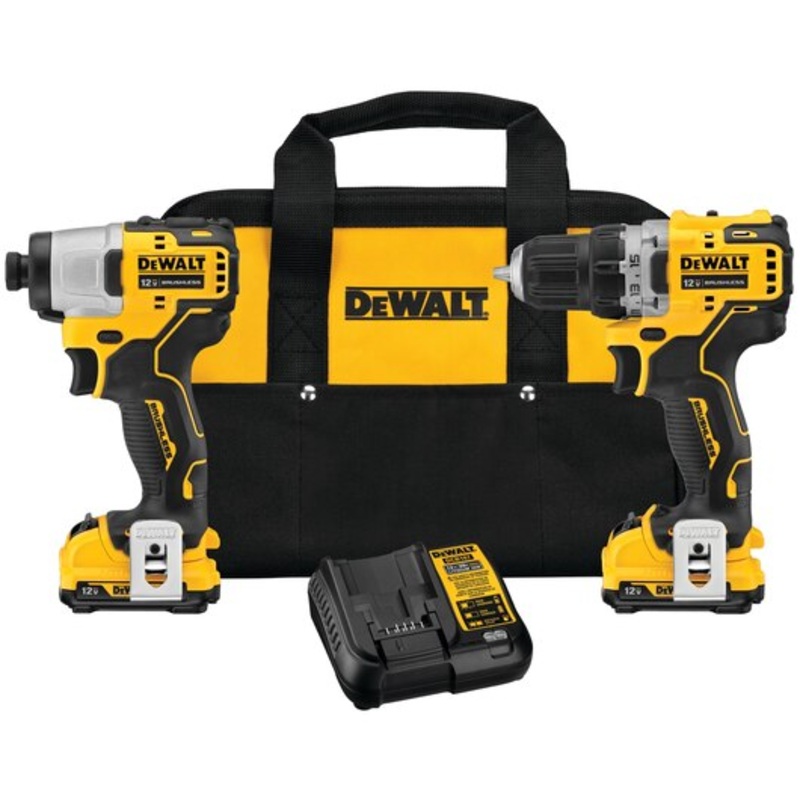 DEWALT XTREME 12V MAX* Brushless Cordless Drill and Impact Driver Kit