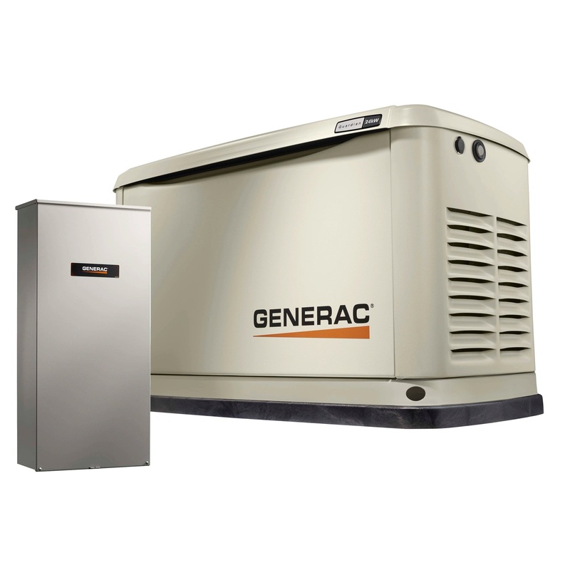 GENERAC GUARDIAN 24KW Home Back Up Generator w/ Free Mobile Link 7210