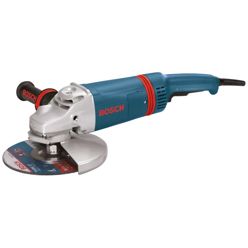 BOSCH 9" 15 A Large Angle Grinder w/ Rat Tail Handle