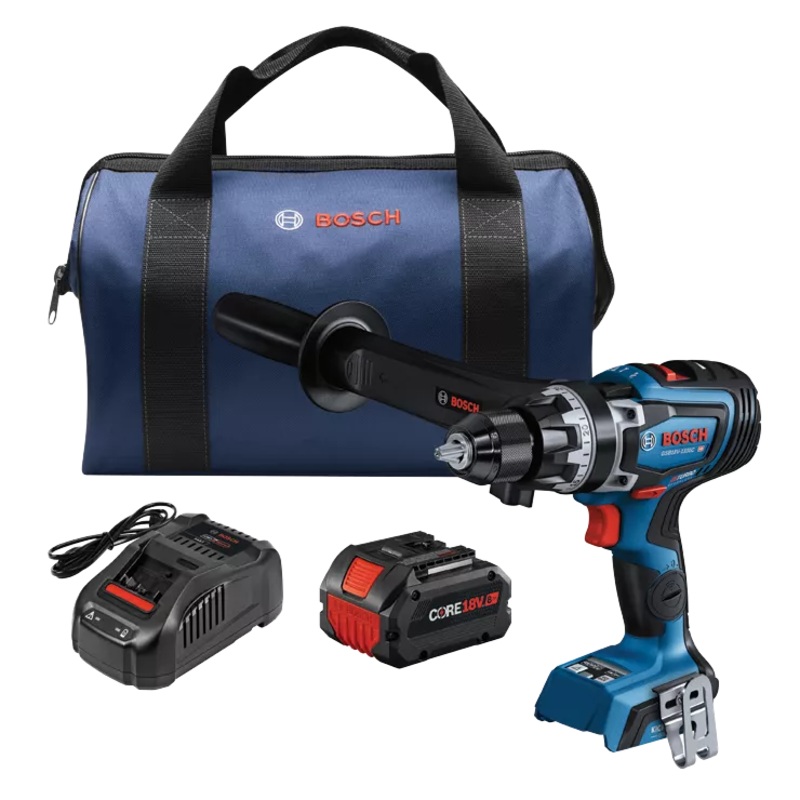 BOSCH PROFACTOR 18V Connected-Ready 1/2" Hammer Drill/Driver Kit