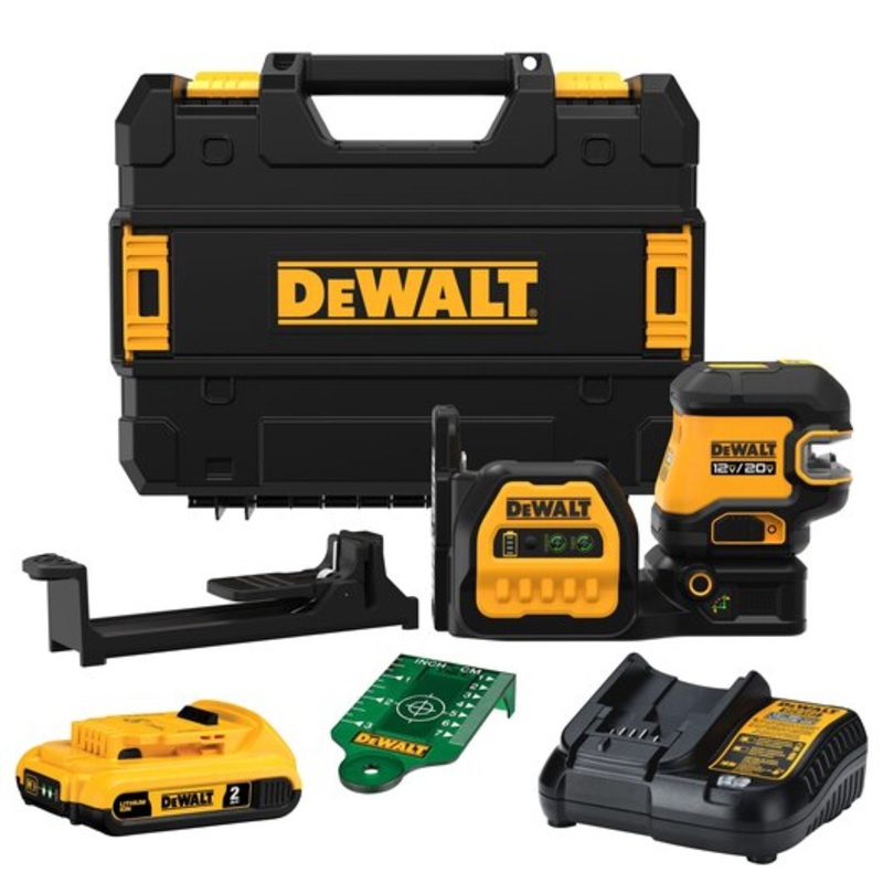 DEWALT 20V Max* 5 Spot Green Line Laser Kit