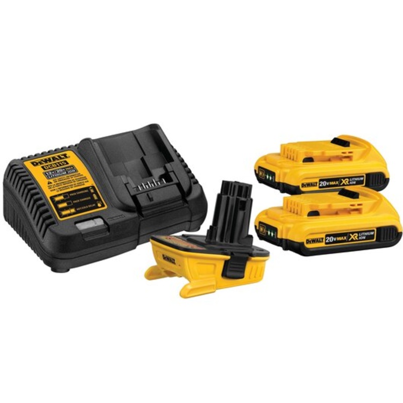 DEWALT 20V MAX* Battery 18V Adapter Kit