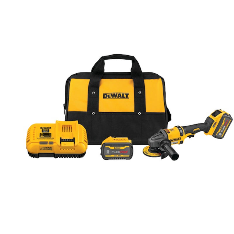 DEWALT 60V MAX* Brushless Cordless 4-1/2 in. - 6 in. Grinder with KICKBACK BREAK Kit