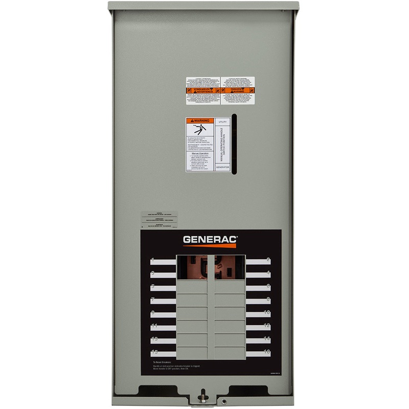 GENERAC 16 Circuit NEMA 3R Automatic Transfer Switch
