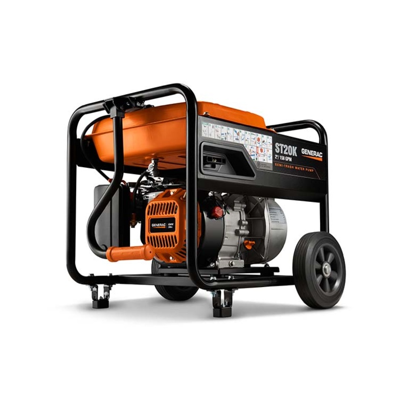 GENERAC 2" Semi-Trash Water Pump
