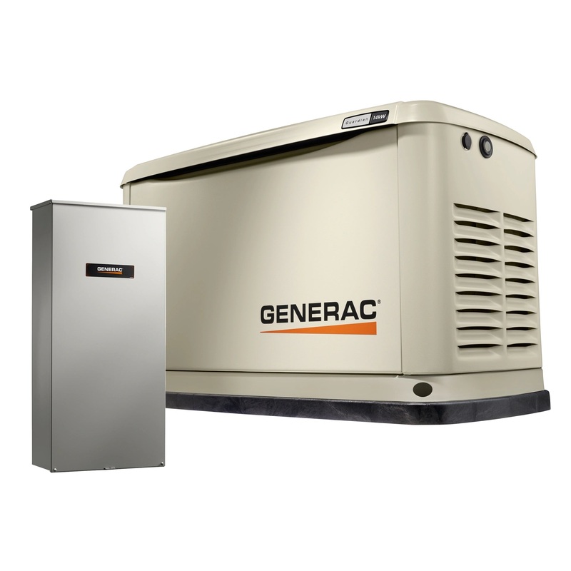 GENERAC GUARDIAN 14KW Home Back Up Generator w/ Free Mobile Link 7224
