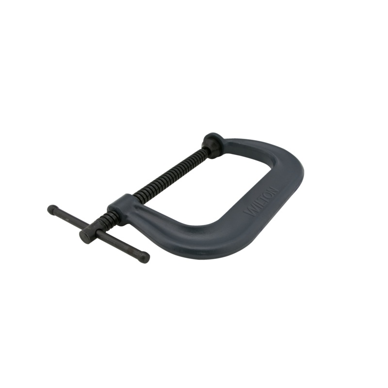 WILTON Drop Forged C-Clamp, 2 - 12-1/4 Opening, 6-1/4 Throat Depth