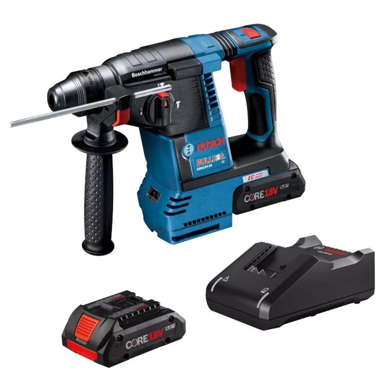 BOSCH 18V SDS-PLUS BULLDOG 1" Rotary Hammer Kit