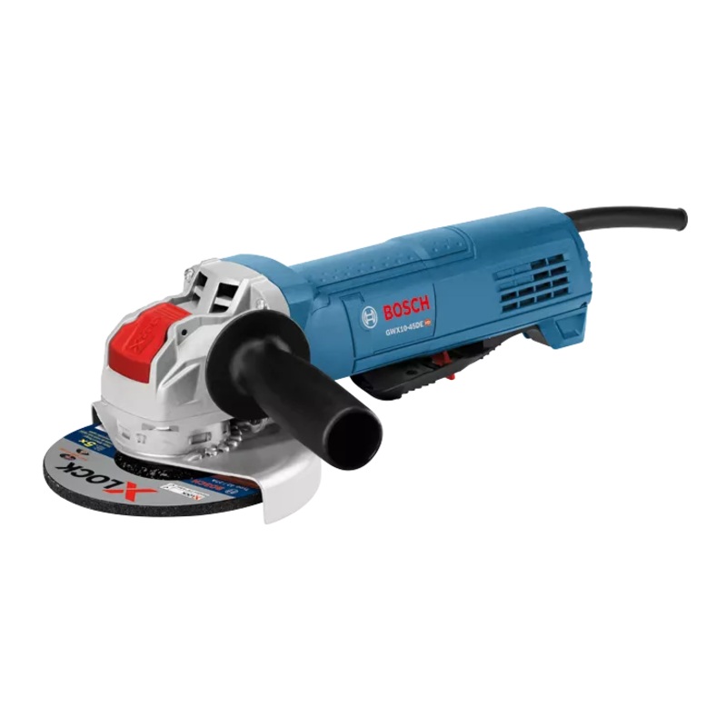 BOSCH 4-1/2" X-LOCK Ergonomic Angle Grinder w/ No Lock-On Paddle Switch