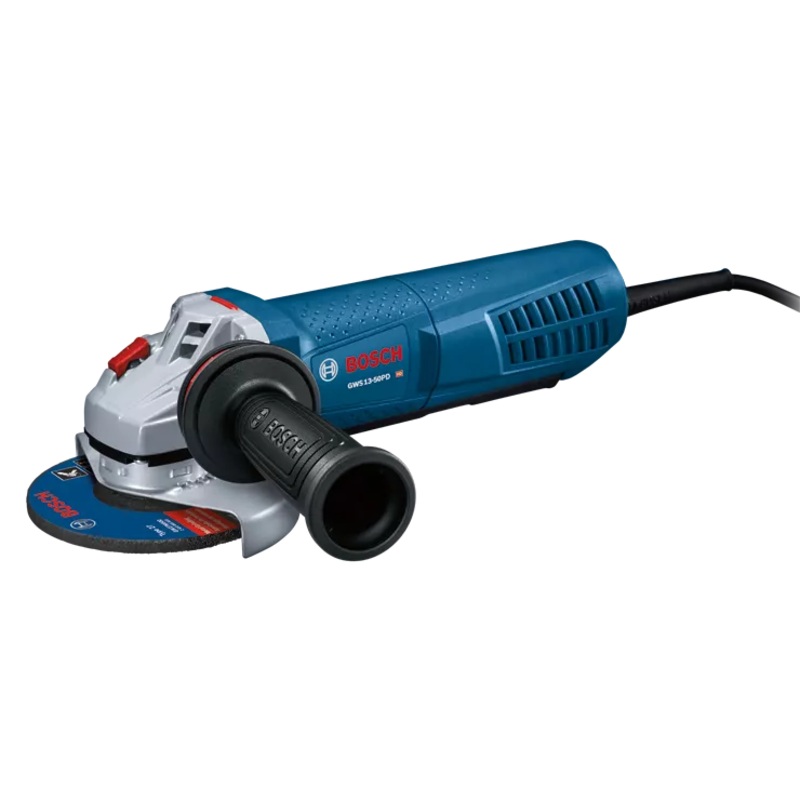 BOSCH 5" Angle Grinder w/ No Lock-On Paddle Switch