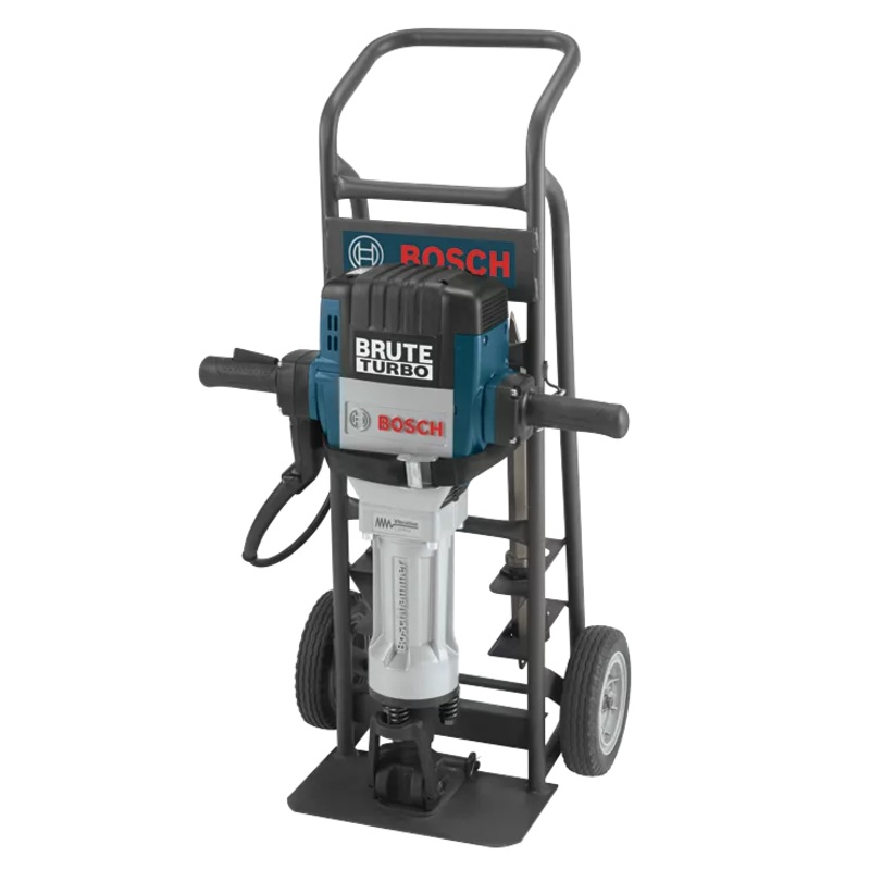 BOSCH Brute Turbo 1-1/8" Hex Breaker Hammer w/ Deluxe Cart