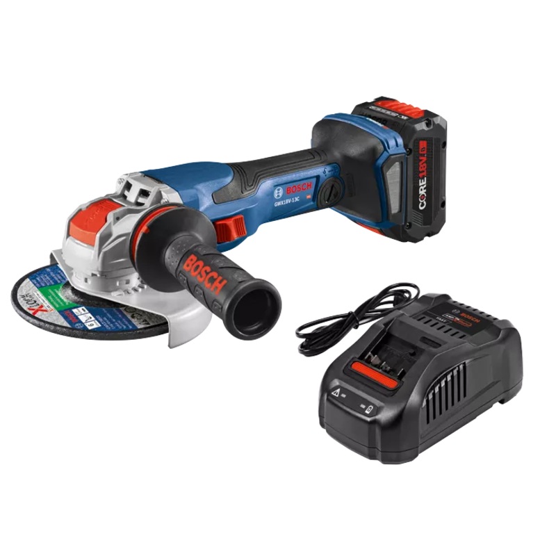 BOSCH PROFACTOR 18V X-LOCK Connected-Ready 5"  6" Angle Grinder Kit