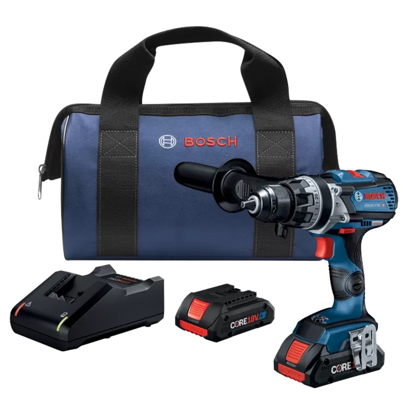 BOSCH 18V Connected-Ready 1/2" Hammer Drill/Driver Kit