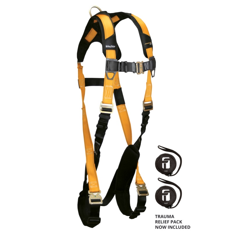 FALLTECH JOURNEYMAN FLEX Steel 1D Standard Non-Belted Full Body Harness