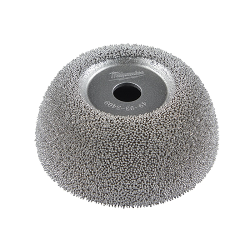 MILWAUKEE 2-1/2" Flared Contour Buffing Wheel For M12 FUEL Low Speed Tire Buffer